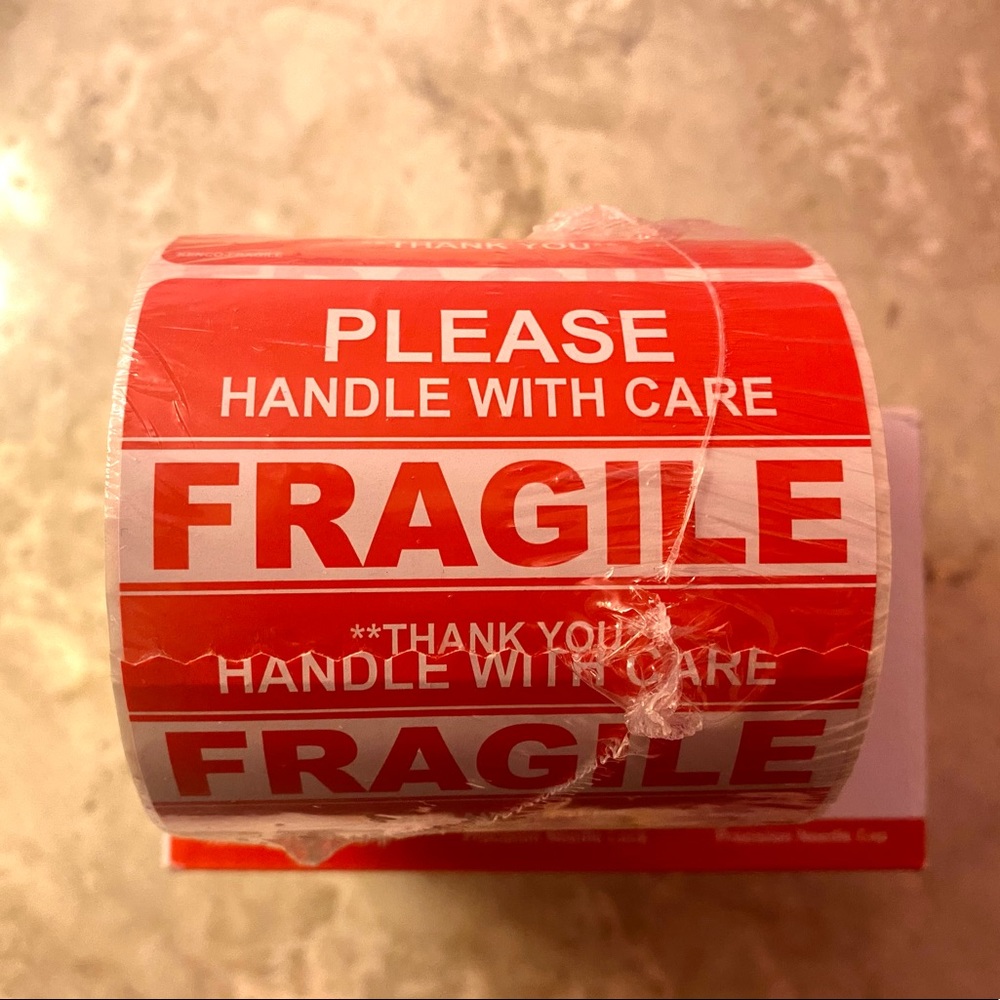 Fragile And Labels + Tagging Gun